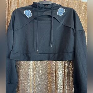 OOAK Women’s’ Cropped Pinhead Hoodie